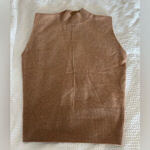 Rachel Zoe sleeveless cashmere sweater